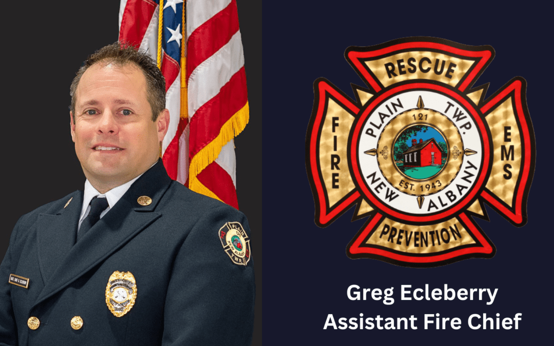Greg Ecleberry Promoted to Assistant Fire Chief